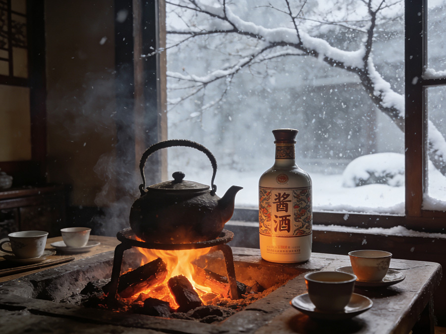 大雪至，酒香暖｜崔邑酱酒伴你静享岁末清欢