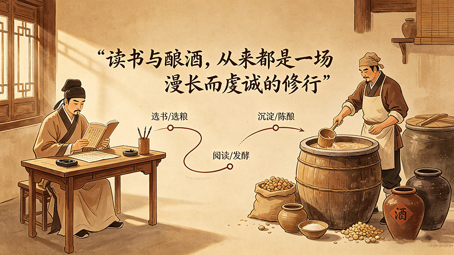 书香伴酒韵，匠心润初心